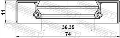 FEBEST 95GDS-39741111R EAN: 4056111088273.