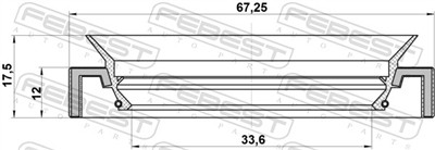 FEBEST 95HAY-35671017R EAN: 4056111088372.