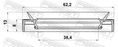 FEBEST 95MEY-40620813C EAN: 4056111148489.