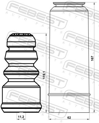 FEBEST ADSHB-A4IIR-KIT EAN: 4056111145518.