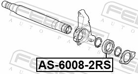 FEBEST AS-6008-2RS EAN: 4056111118963.