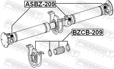 FEBEST ASBZ-209 EAN: 4056111053936.
