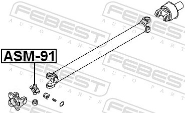 FEBEST ASM-91 EAN: 4056111019840.