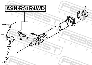 FEBEST ASN-R51R4WD EAN: 4056111032054.