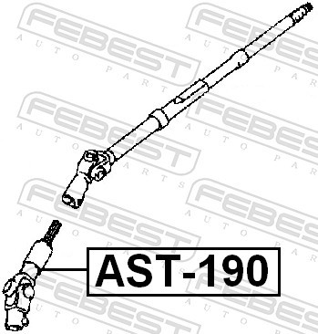 FEBEST AST-190 EAN: 4056111020983.
