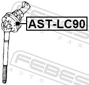 FEBEST AST-LC90 EAN: 4056111094007.