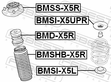 FEBEST BMSI-X5UPR EAN: 4056111126678.