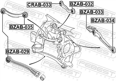 FEBEST BZAB-034 EAN: 4056111094922.