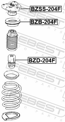 FEBEST BZSS-204F EAN: 4056111122540.