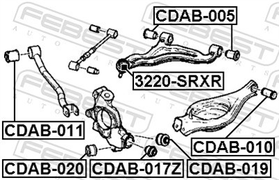 FEBEST CDAB-019 EAN: 4056111095455.
