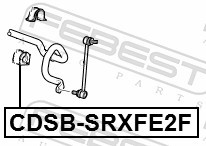 FEBEST CDSB-SRXFE2F EAN: 4056111116693.