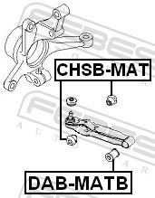 FEBEST CHSB-MAT EAN: 4056111017129.