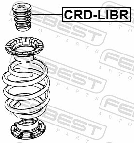FEBEST CRD-LIBR EAN: 4056111110110.