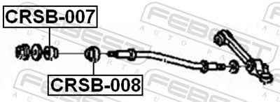 FEBEST CRSB-008 EAN: 4056111070469.