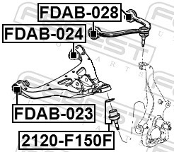 FEBEST FDAB-024 EAN: 4056111095332.