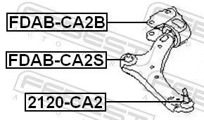 FEBEST FDAB-CA2S EAN: 4056111054414.