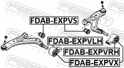 FEBEST FDAB-EXPVX EAN: 4056111130507.