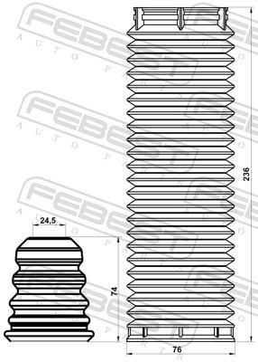 FEBEST FDSHB-KUGIIF-KIT EAN: 4056111146133.