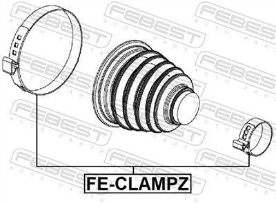 FEBEST FE-CLAMPZ EAN: 4056111060293.