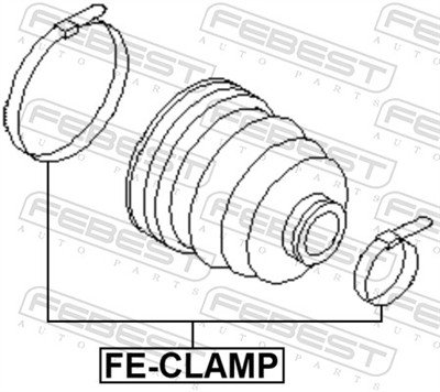 FEBEST FE-CLAMP EAN: 4056111044538.