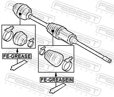 FEBEST FE-GREASE EAN: 4056111044545.