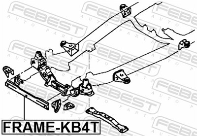 FEBEST FRAME-KB4T EAN: 4056111153322.