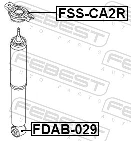 FEBEST FSS-CA2R EAN: 4056111054469.