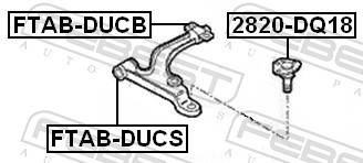 FEBEST FTAB-DUCS EAN: 4056111073255.