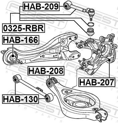 FEBEST HAB-209 EAN: 4056111086514.
