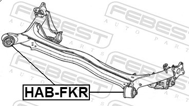 FEBEST HAB-FKR EAN: 4056111057552.