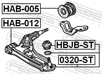 FEBEST HBJB-ST EAN: 4056111022208.