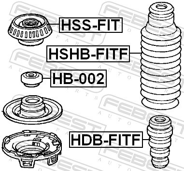FEBEST HDB-FITF EAN: 4056111053677.