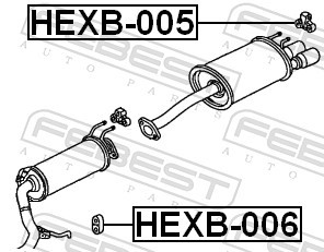 FEBEST HEXB-006 EAN: 4056111070612.