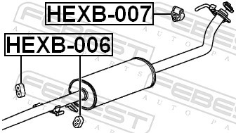 FEBEST HEXB-007 EAN: 4056111070629.