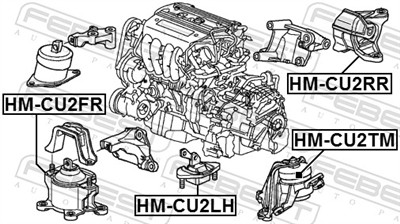 FEBEST HM-CU2LH EAN: 4056111097596.