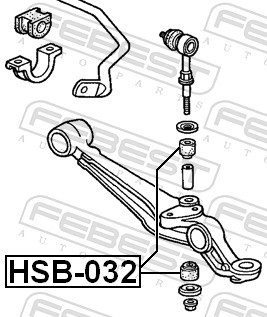 FEBEST HSB-032 EAN: 4056111006833.