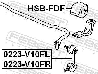 FEBEST HSB-FDF EAN: 4056111034157.