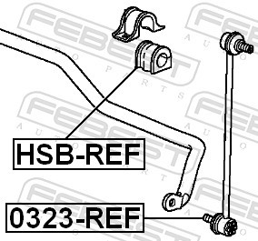 FEBEST HSB-REF EAN: 4056111030586.