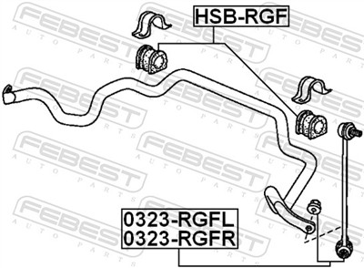 FEBEST HSB-RGF EAN: 4056111064185.
