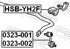 FEBEST HSB-YH2F EAN: 4056111047034.