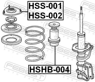 FEBEST HSHB-004 EAN: 4056111016948.