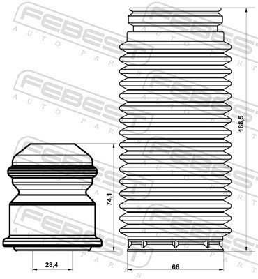 FEBEST HSHB-FDF-KIT EAN: 4056111146256.