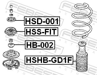 FEBEST HSS-FIT EAN: 4056111015934.