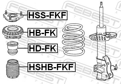 FEBEST HSS-FKF EAN: 4056111041438.