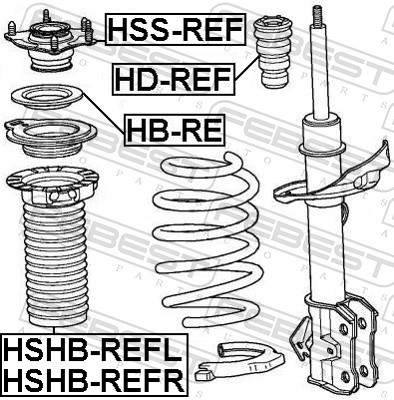 FEBEST HSS-REF EAN: 4056111059204.
