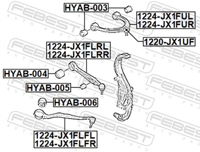 FEBEST HYAB-005 EAN: 4056111183879.