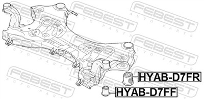 FEBEST HYAB-D7FF EAN: 4056111167305.