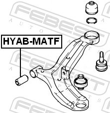 FEBEST HYAB-MATF EAN: 4056111011806.