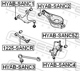 FEBEST HYAB-SANC2 EAN: 4056111029283.
