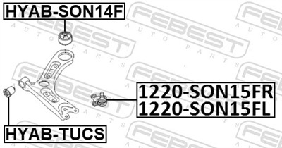 FEBEST HYAB-SON14F EAN: 4056111139470.